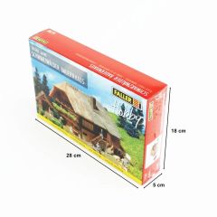 Faller 131543 1/87 Kara Ormanlara Özgü Çiftlik Evi Demonte Plastik Maketi
