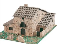 Domenech 3603 El Caserio Tipik Kırsal Evi, 36x28x8 Cm. Demonte Taş Maketi