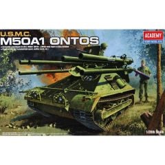 Academy 13218 1/35 U.S.M.C. M50A1 ONTOS Tank Demonte Plastik Maketi