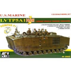 AFV Club AF35022 1/35 LVTP5 Amfibik Paletli Personel Taşıyıcı Demonte Plastik Maketi