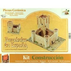 Domenech 3641 İspanya Torreloboton Kalesi, 36x28x8 Cm. Demonte Taş Maketi