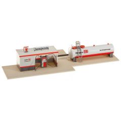 Faller 120196 1/87 DB Servis İstasyonu Demonte Plastik Maketi
