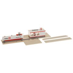 Faller 120196 1/87 DB Servis İstasyonu Demonte Plastik Maketi