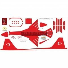 Babibi DBT01039 1/48 NF-5A, Türk Yıldızları 2008-4, Dekal Çıkartma