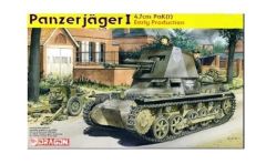 Dragon 6258 1/35 Ölçek Panzerjager-I 4.7cm PaK(t) Tanksavar Aracı  Plastik Model Kiti