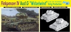 Dragon 6342 1/35 Ölçek Flakpanzer IV Ausf.G Uçaksavar Aracı (Wirbelwind) Plastik Model Kiti