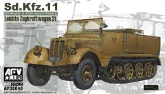 AFV Club AF35040 1/35 Sdkfz11 3 Ton Yarı Paletli Kamyon Demonte Plastik Maketi