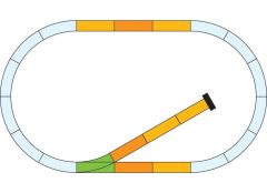 35301 1/22,5 G-TRACK SİDİNG SET