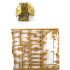 AFV Club AF35071 1/35 PAK40 76mm Gun Top Demonte Plastik Maketi