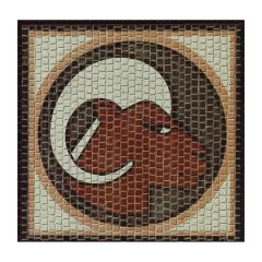 Domenech 2204 Koç Burcu Simgesi, 20x20 Cm. Demonte Mozaik Taş Puzzle