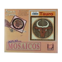 Domenech 2205 Boğa Burcu Simgesi, 20x20 Cm. Demonte Mozaik Taş Puzzle