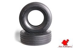 RC Tractor Truck Tires (2pcs) - Hard / 30mm