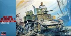 Hasegawa MT3 31103 1/72 Ölçek M3 Stuart Mk.I Hafif Tank Plastik Model Kiti