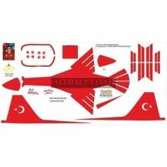 Babibi DBT01053 1/48 Türk Yıldızları Old-1, Dekal Çıkartma