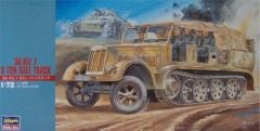 Hasegawa MT11 31111 1/72 Ölçek Sd.Kfz 7 8 Ton Yarı Paletli Araç Plastik Model Kiti