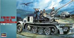 Hasegawa MT18 31118 1/72 Ölçek 8 Ton Yarı Paletli 37mm Uçaksavar Plastik Model Kiti