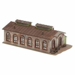 Faller 222116 1/160 2 li Buharlı Lokomotif Evi Demonte Plastik Maketi