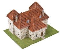 Domenech 3528 Fransız Auvergne Evi, 36x28x6 Cm. Demonte Taş Maketi