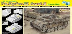 Dragon 6631 1/35 Ölçek Pz.Kpfw.III Ausf.E (Fransa 1940) Tankı Plastik Model Kiti