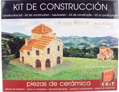 Domenech 3604 Serranos Tipik Kırsal Evi, 22x18x20 Cm.Demonte Taş Maketi