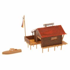 Faller 130284 1/87 Kayıkhane Demonte Plastik Maketi