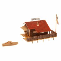Faller 130284 1/87 Kayıkhane Demonte Plastik Maketi