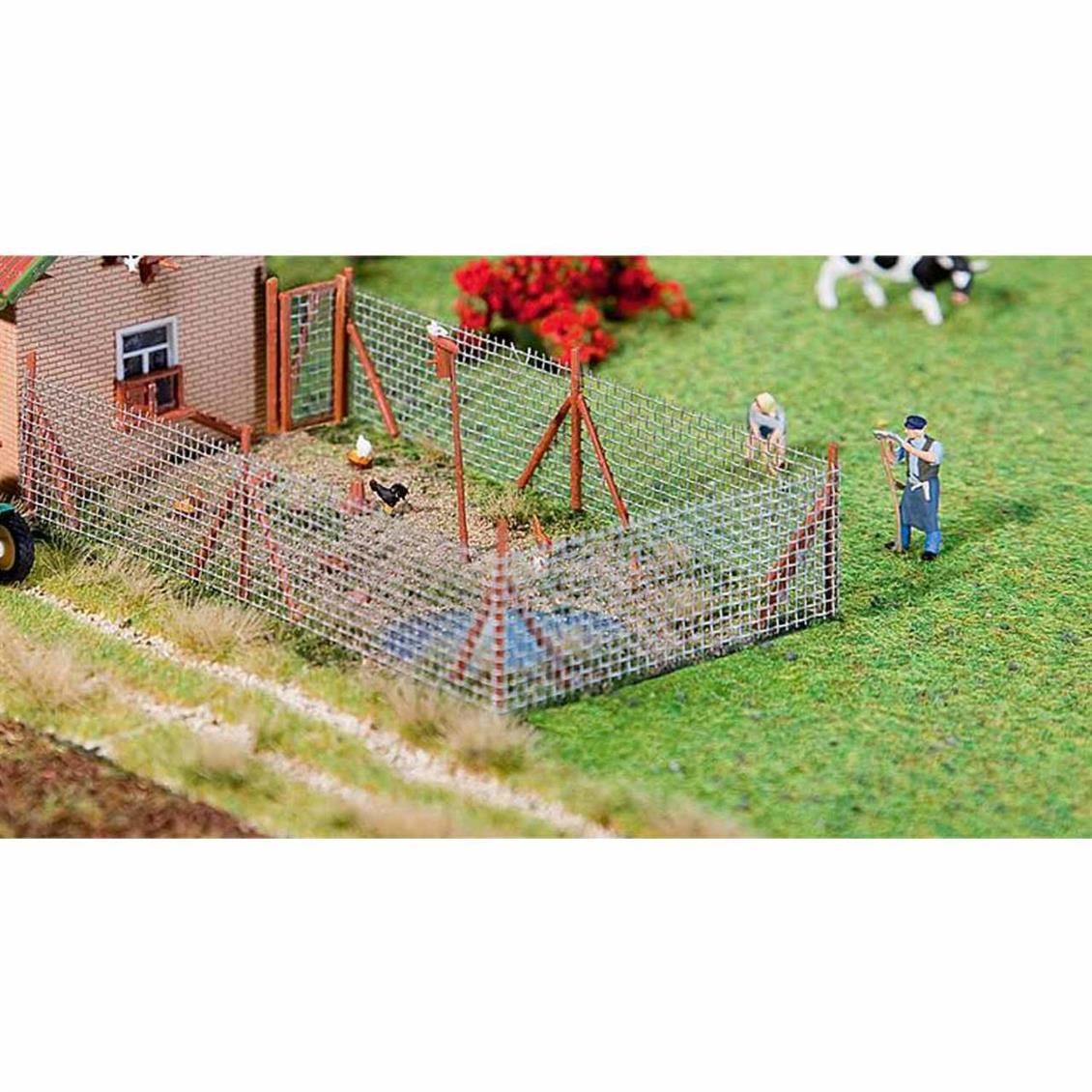 Faller 180414 1/87 Tel Kümes Çiti Demonte Plastik Maketi