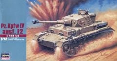 Hasegawa MT42 31142 1/72 Ölçek Pz.Kpfw IV Ausf. F2 Tank Plastik Model Kiti