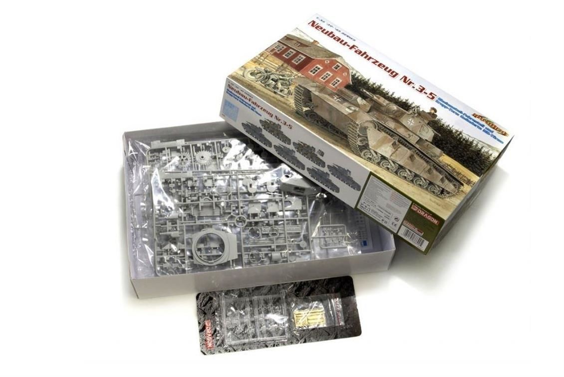 Dragon 6690 1/35 Ölçek Neubau-Fahrzeug Nr.3-5 Tank Plastik Model Kiti