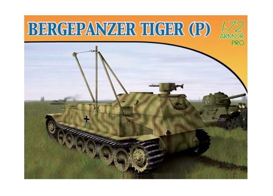 7227 1/72 BERGEPANZER TIGER -