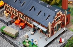 Faller 130885 1/87 Langenbach Porselen Fabrikası Demonte Plastik Maketi