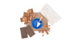Teifoc 1024 Küçük Ev, Tuğla Yapı İnşa Kiti