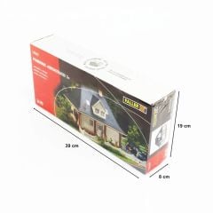 Faller 130681 1/87 Tek katlı Müstakil Ev Demonte Plastik Maketi