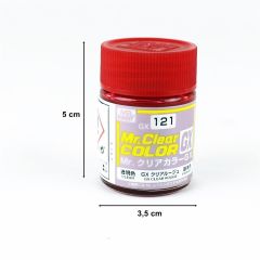 Gunze GX121 18 ml. Clear Rouge, Mr.color Serisi Model Boyası