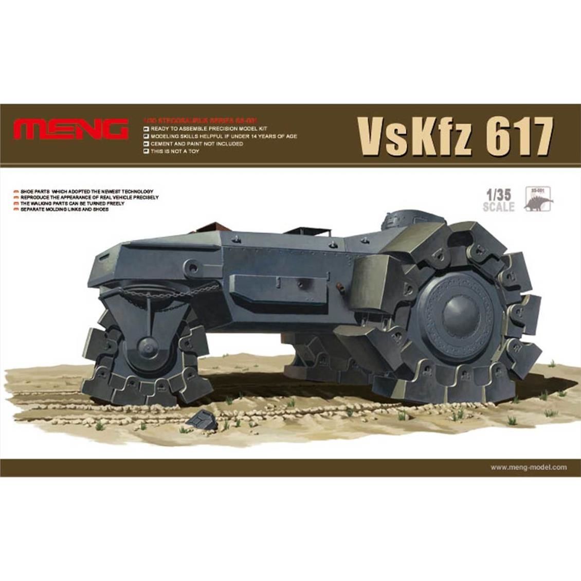 SS001 1/35 VSKFZ 617 MİNENRÄUMER