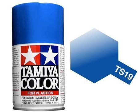 TS-19 Metallic Blue 100 ml Enamel Sprey Boya