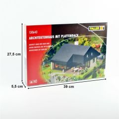 Faller 130643 1/87 Ölçek, Metal Çatı Kaplamalı Ev Plastik Model Kiti