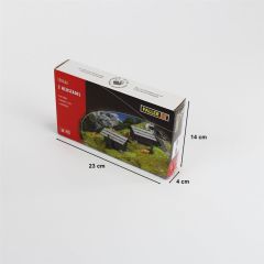 Faller 130636 1/87 Saman Ambarı, 2 Adet Demonte Plastik Maketi