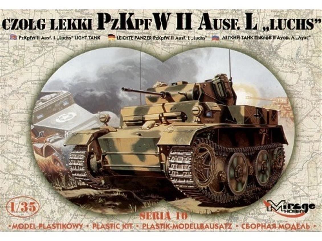 35107 1/35 PzKpfw II Ausf L LUCHS Light tank
