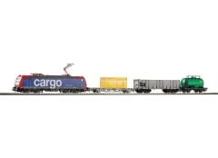 57187 1/87 STARTER SET BR 185 W 3 FREİGHT CARS