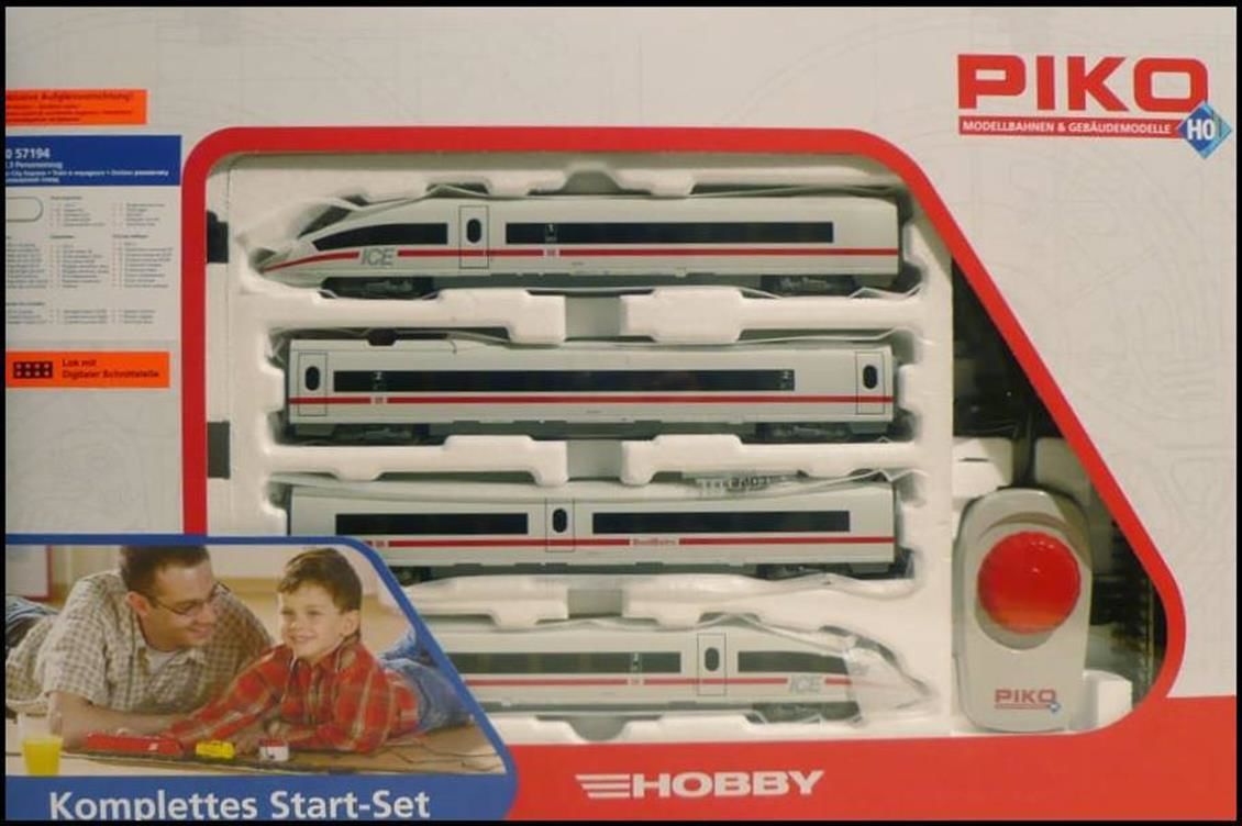 PIKO-57194 HOゲージ ICE 3スタートセット Piko 57194 ICE 3 – H0 Start Set, Train Sets - Amazon Canada