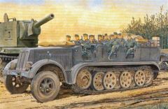 6545 1/35 SD.KFZ.7 8T HALFTRACK EARLY + FİGÜR -  P