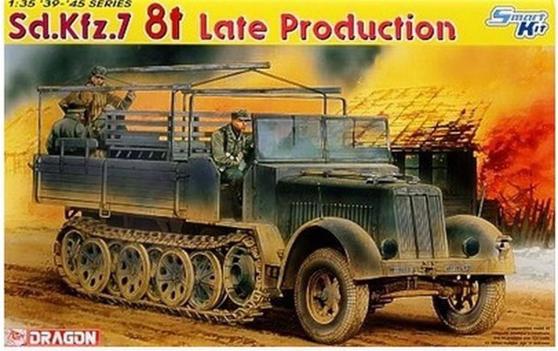 Dragon 6562 1/35 Ölçek Sd.Kfz.7 8T Yarı Paletli Kamyon Plastik Model Kiti