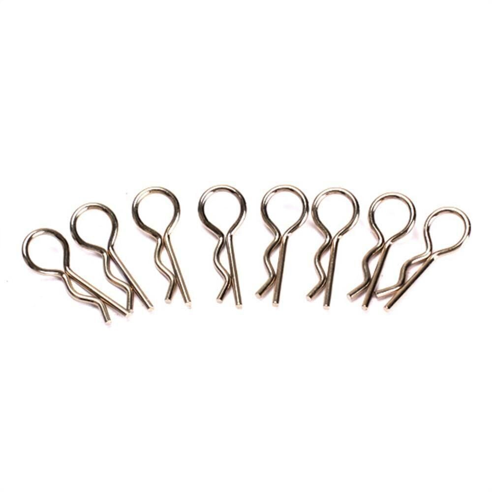 Body Pin 6mm 1/10 Chrome (8 pcs)