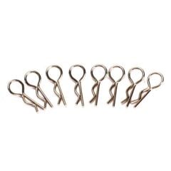 Body Pin 6mm 1/10 Chrome (8 pcs)