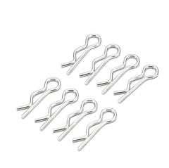 Body Pin 6mm 1/10 Chrome (8 pcs)