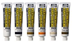 Gunze WTS01 20 ml.x 6, Su Bazlı Guaj Eskitme Boyası Seti
