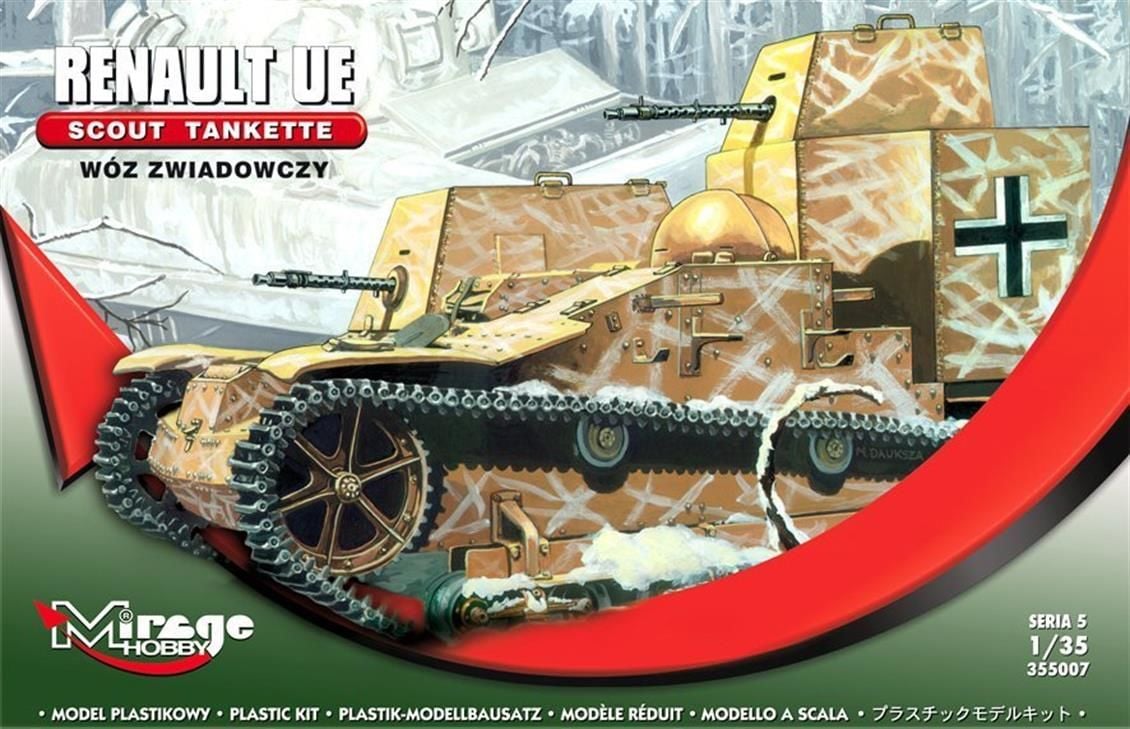 355007 1/35 RENAULT UE scout tankette 2 versions o