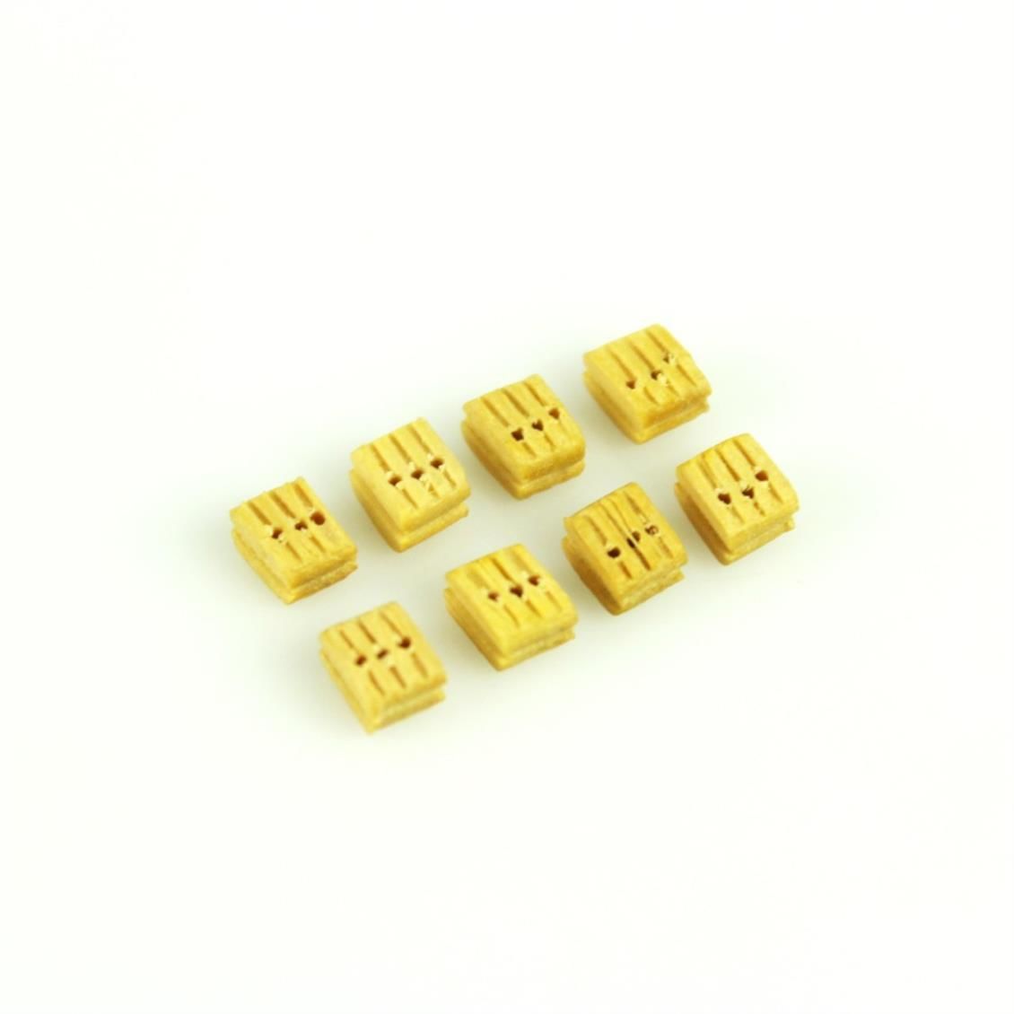 80013 BLOK VE PALANGA-15 ADET-AHŞAP - 5 MM.
