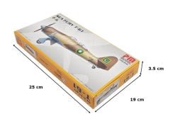 PM Model 214 1/72 Hawker Sea Fury T-61 Avcı-Eğitim Uçağı Demonte Plastik Maketi